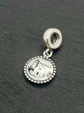 Pandora Mexico Exclusive Charm Sterling Silver Dangle Charm Jewelry